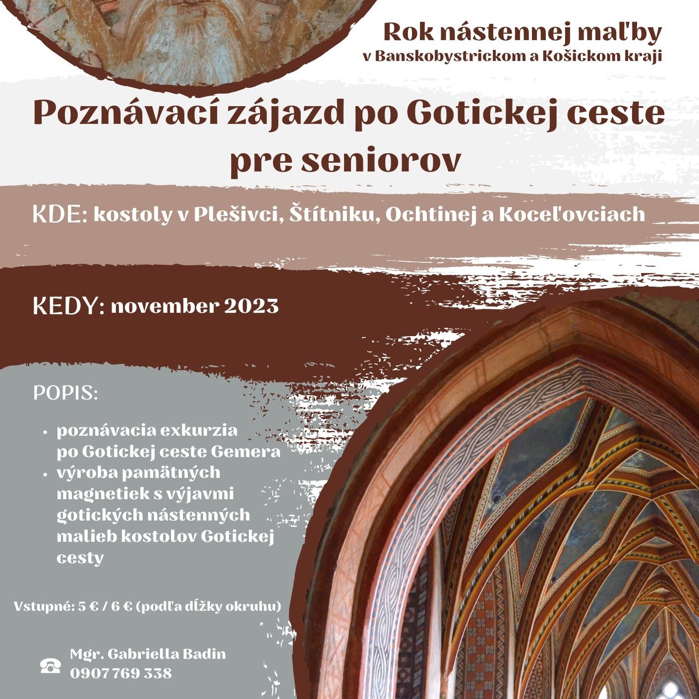 Poznávací zájazd po Gotickej ceste pre seniorov