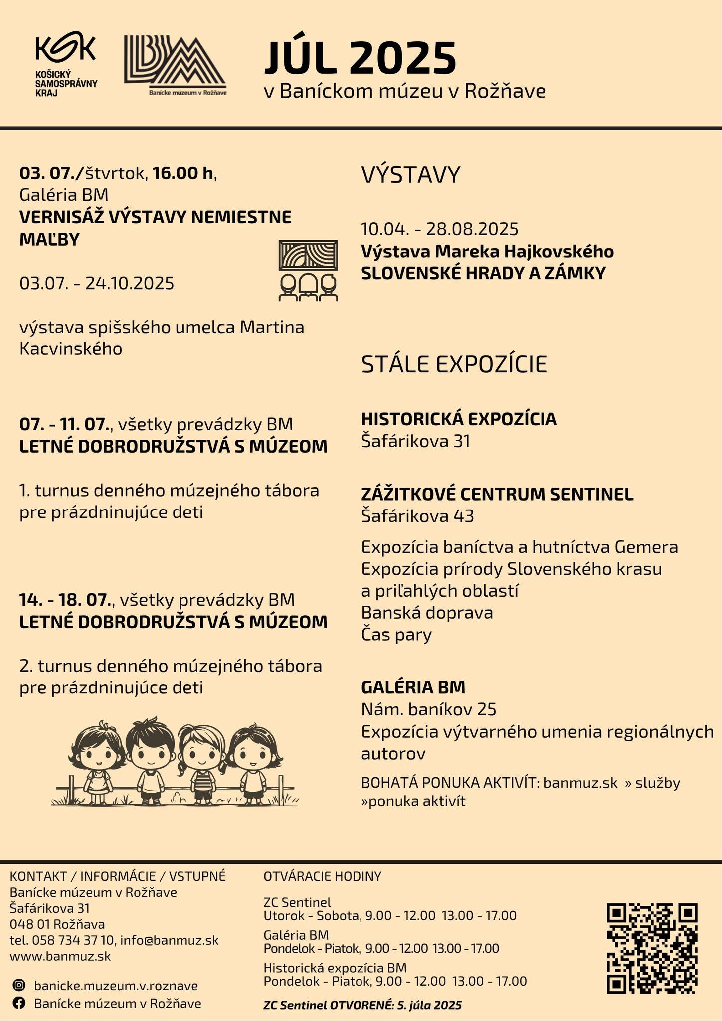 Júl v Baníckom múzeu Rožňava