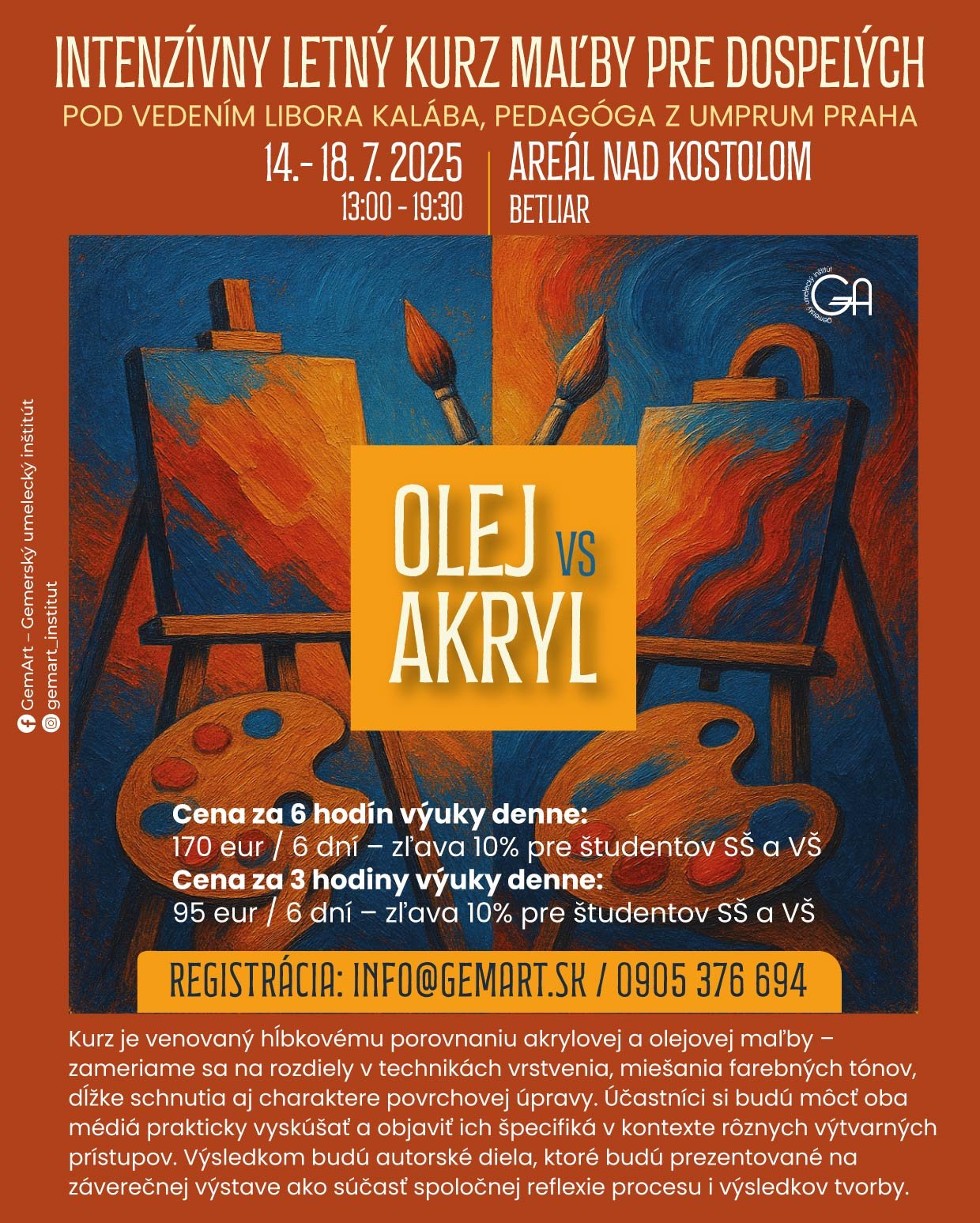 Kurz maľby pre dospelých