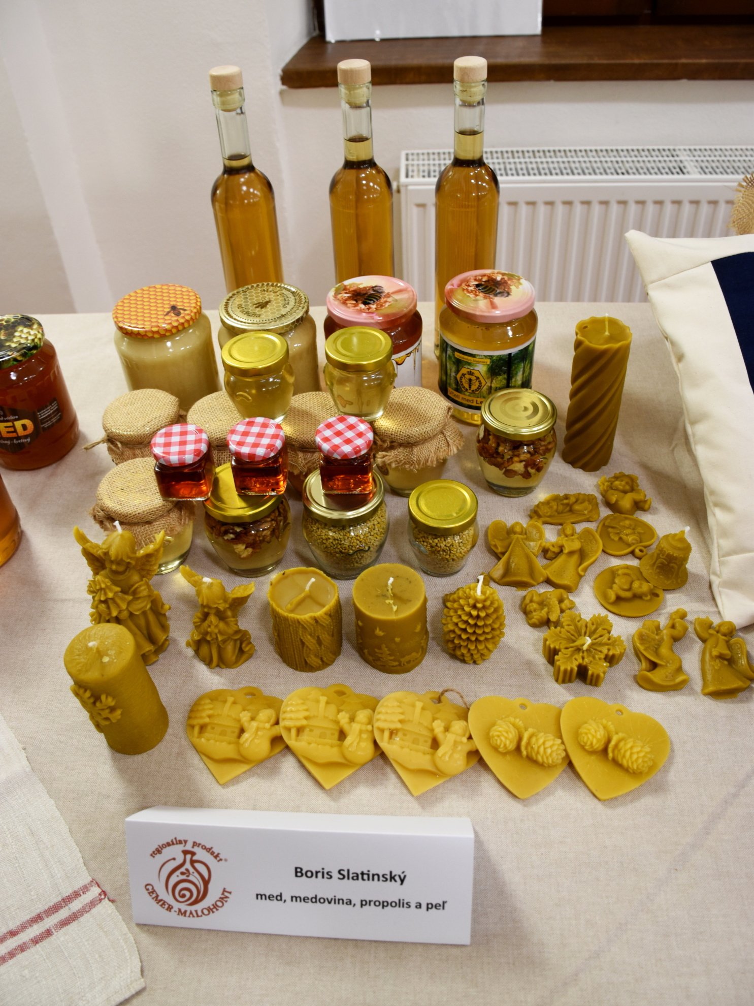 Med, medovina, propolis, peľ - Boris Slatinský