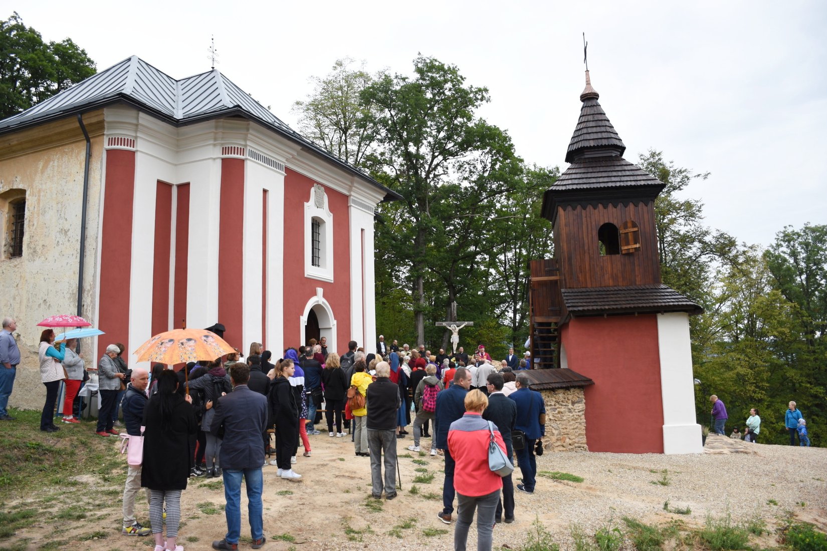 Slávnosť novozrekonštruovanej zvonice na rožňavskej kalvárii