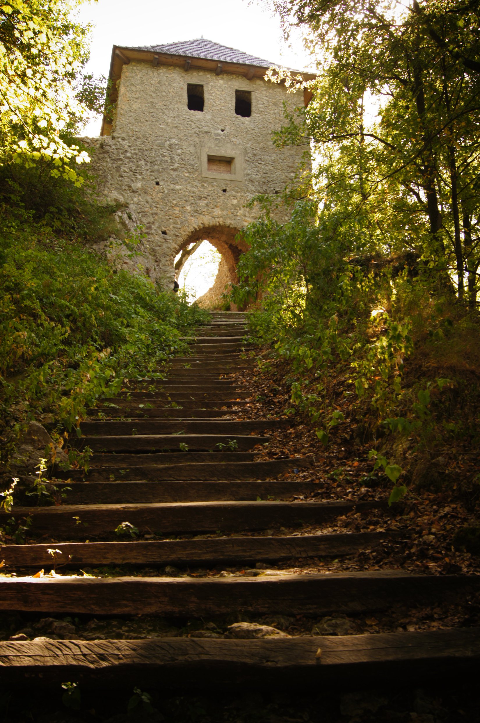 Muránsky hrad vstupná brána