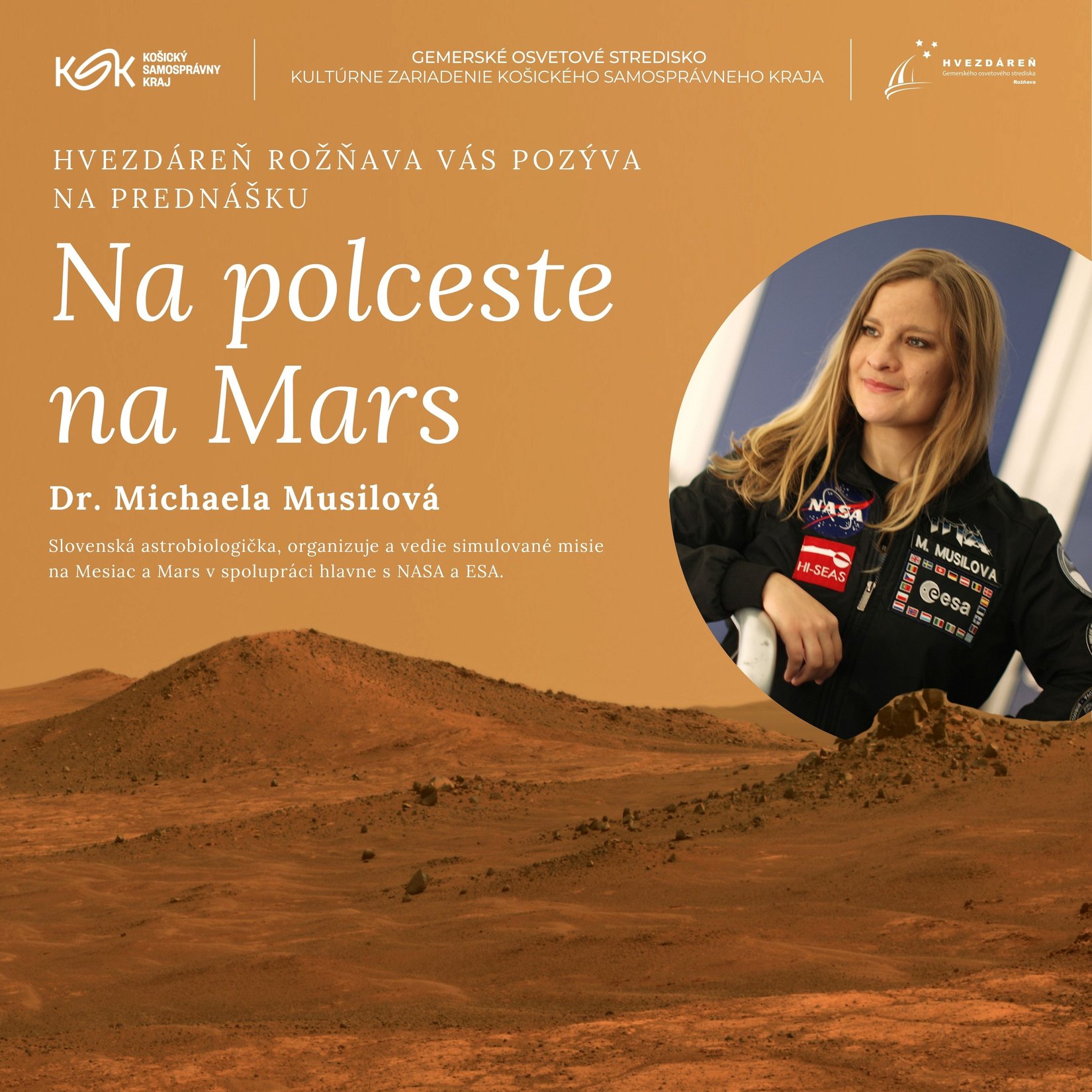 Prednáška: Na polceste na Mars