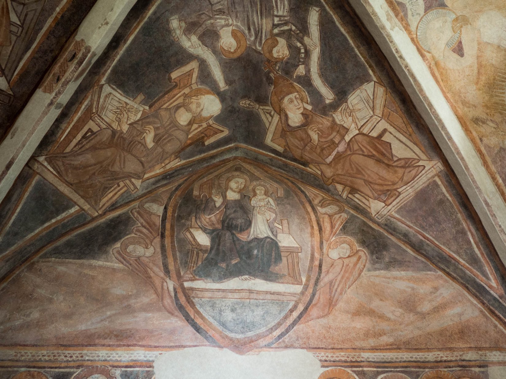 Interiér ev. kostola v Rim. Brezove