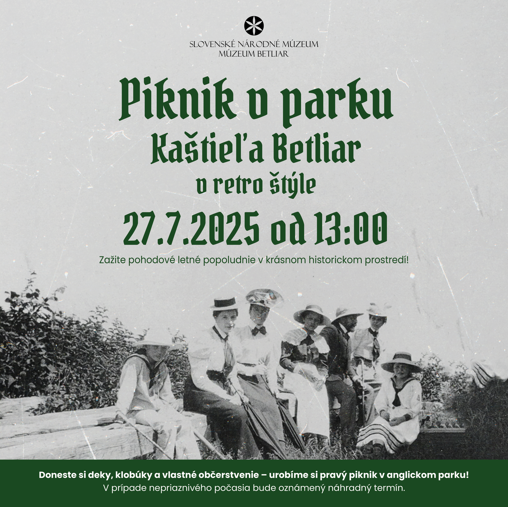 PIKNIK v retro style POST FB