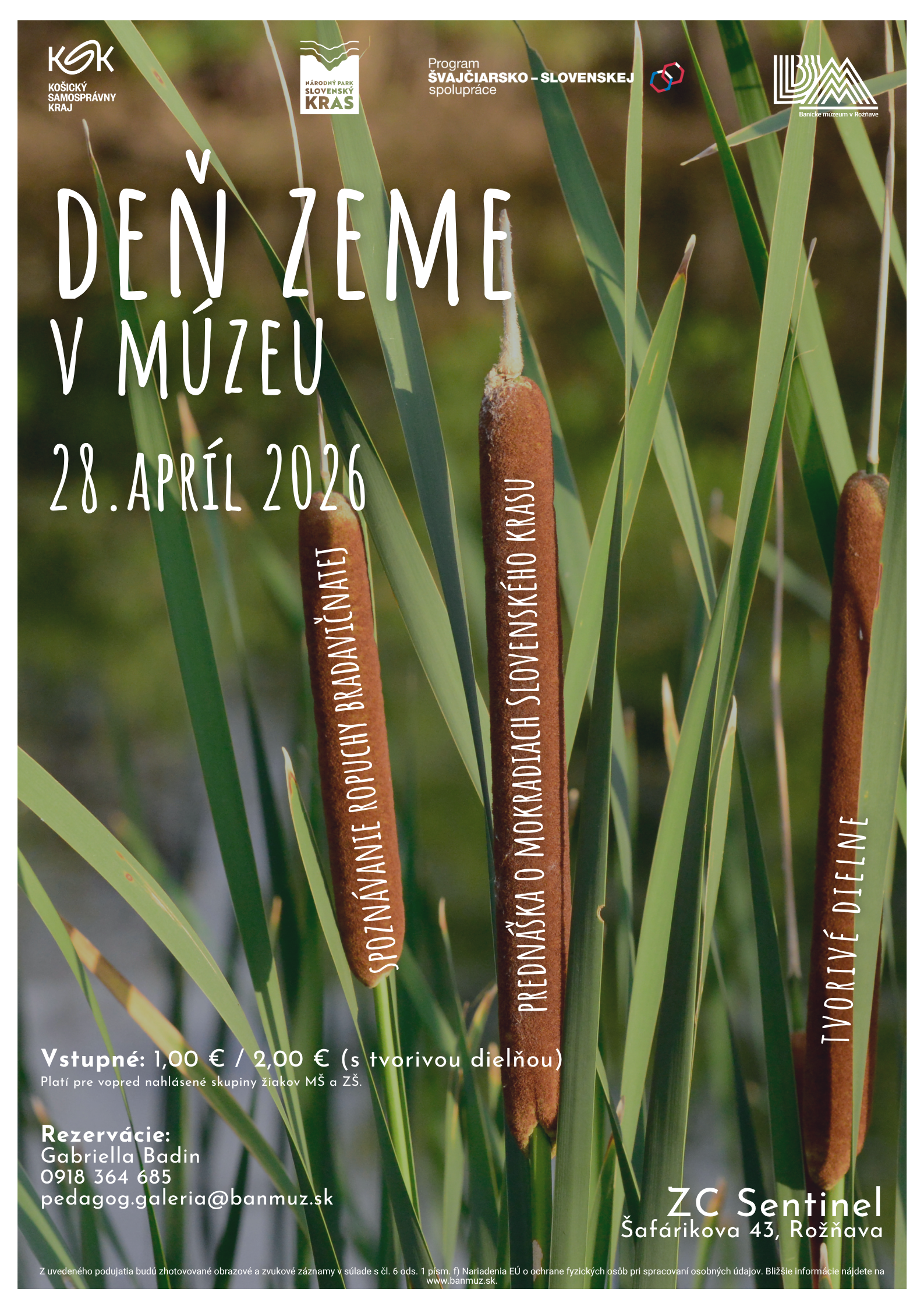 Plagát - Deň Zeme v múzeu