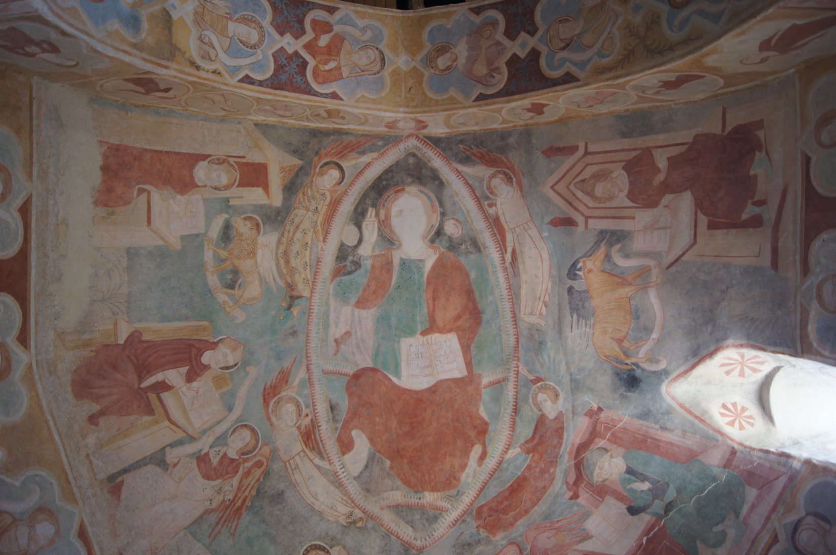 Fresky kostolíka v Rákoši