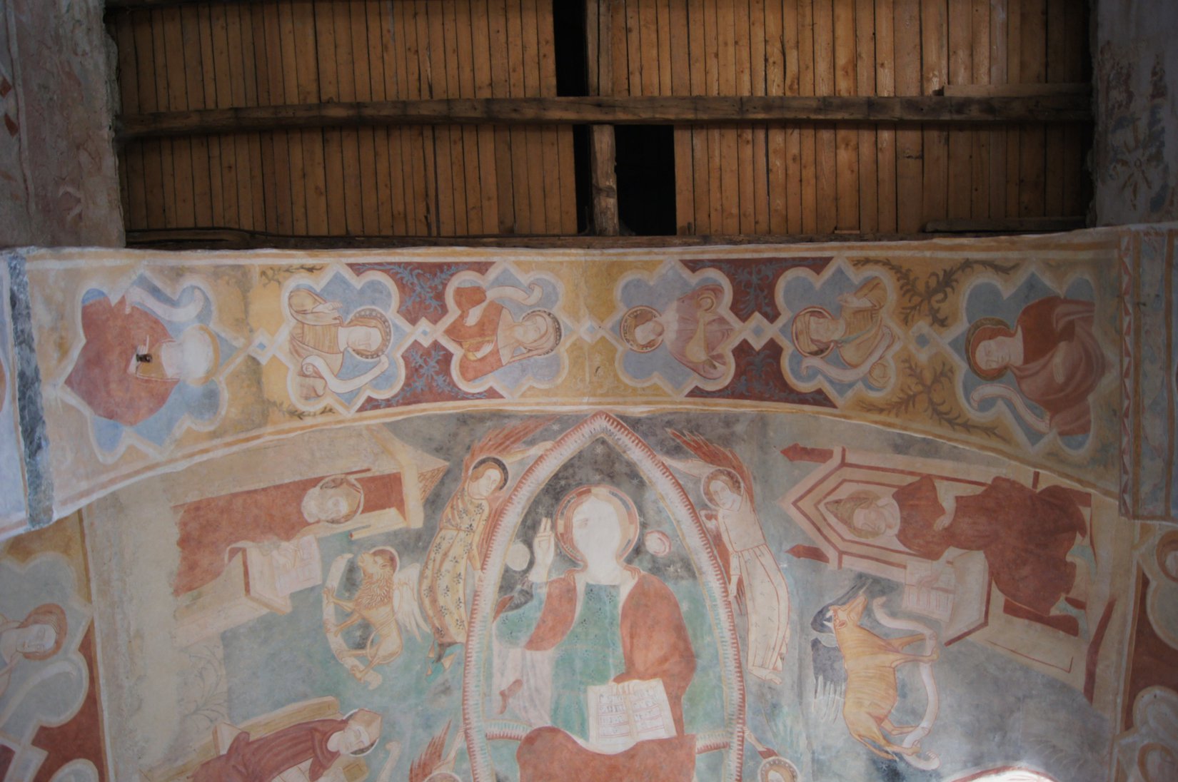 Fresky kostolíka v Rákoši