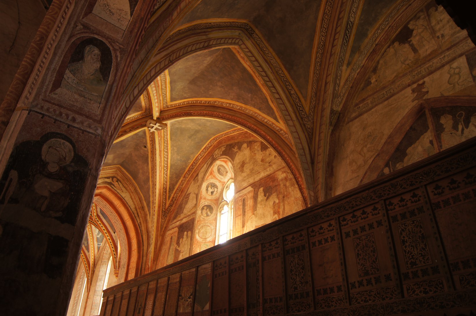 Interiér ev. kostola v Štítniku