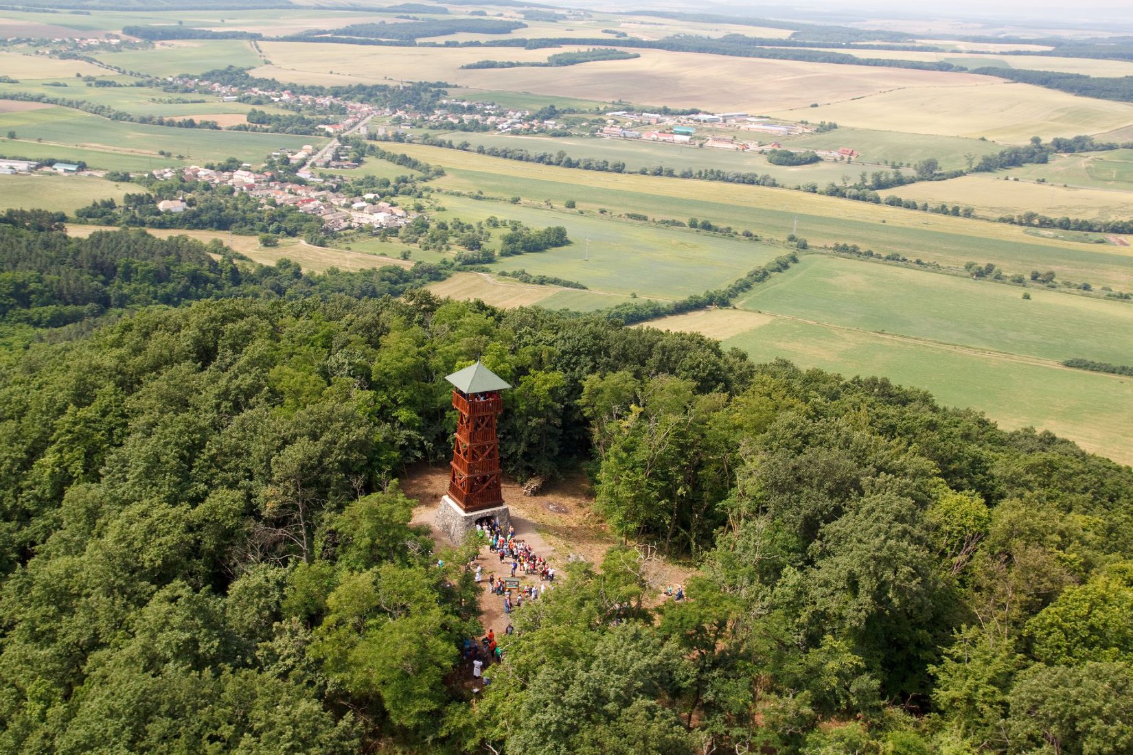 Rozhľadňa na Maginhrade - otvorenie