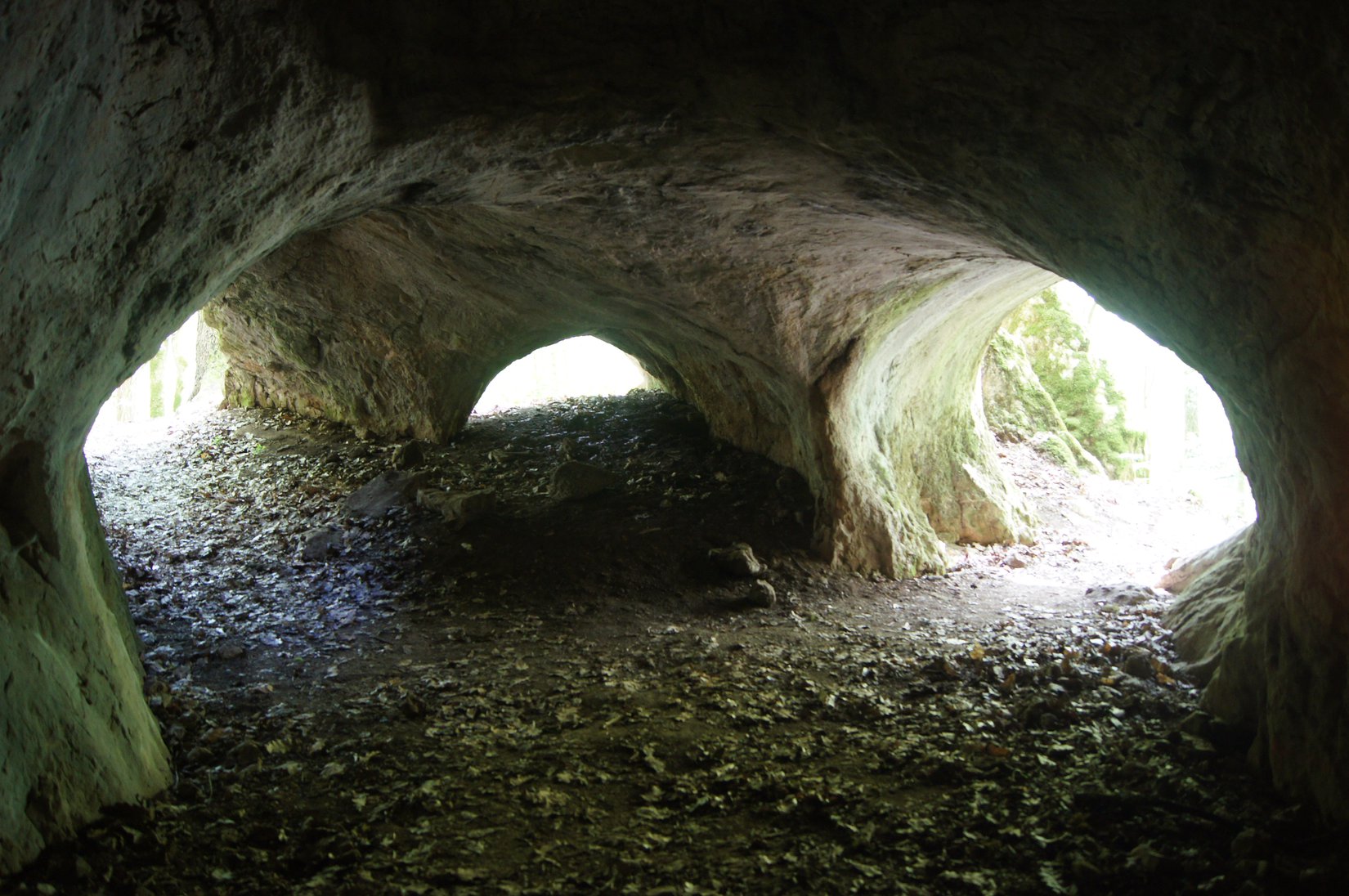 Vchod do Malej drienčanskej jaskyne