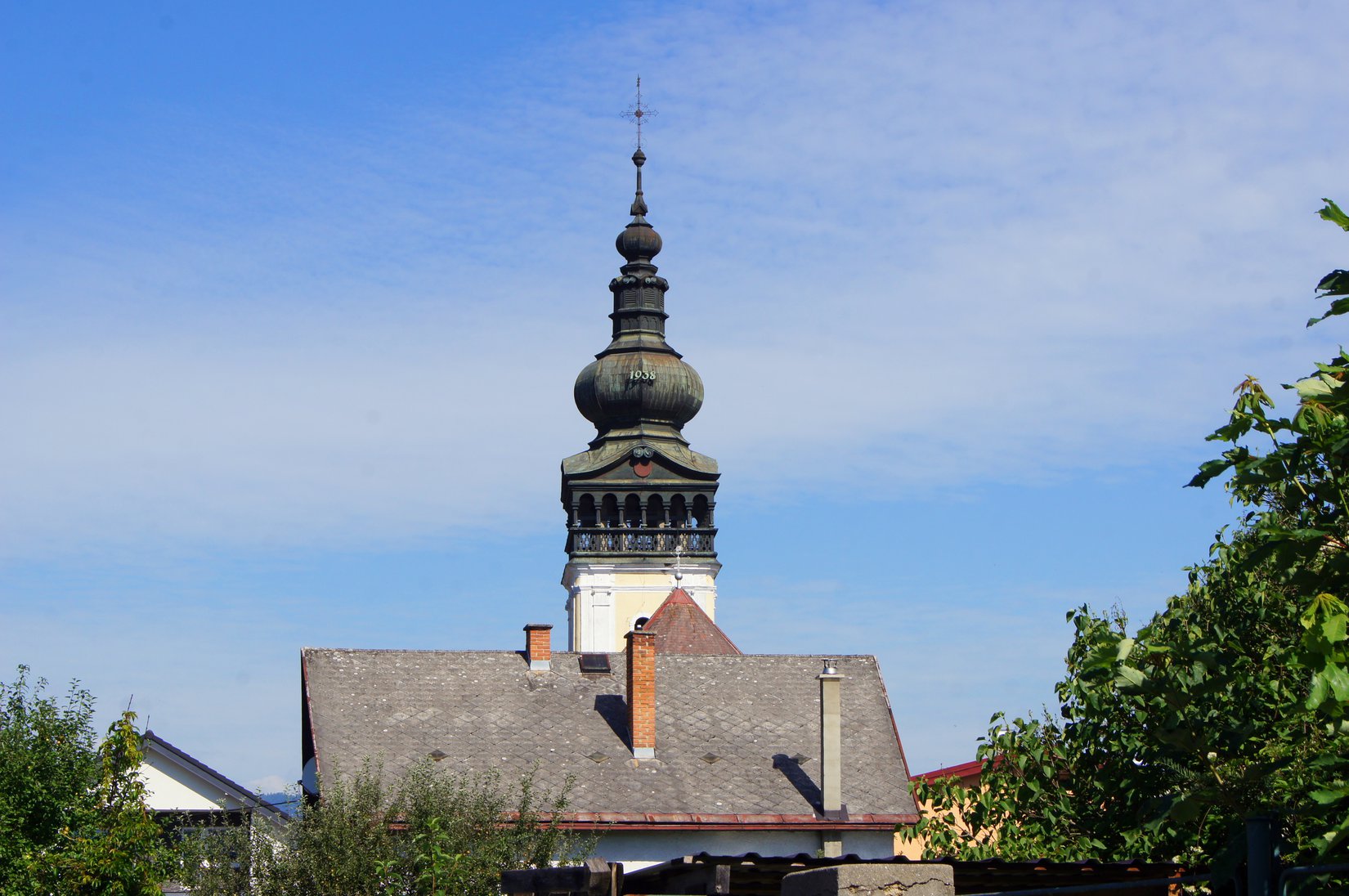 Veža evanjelického kostola v Revúcej